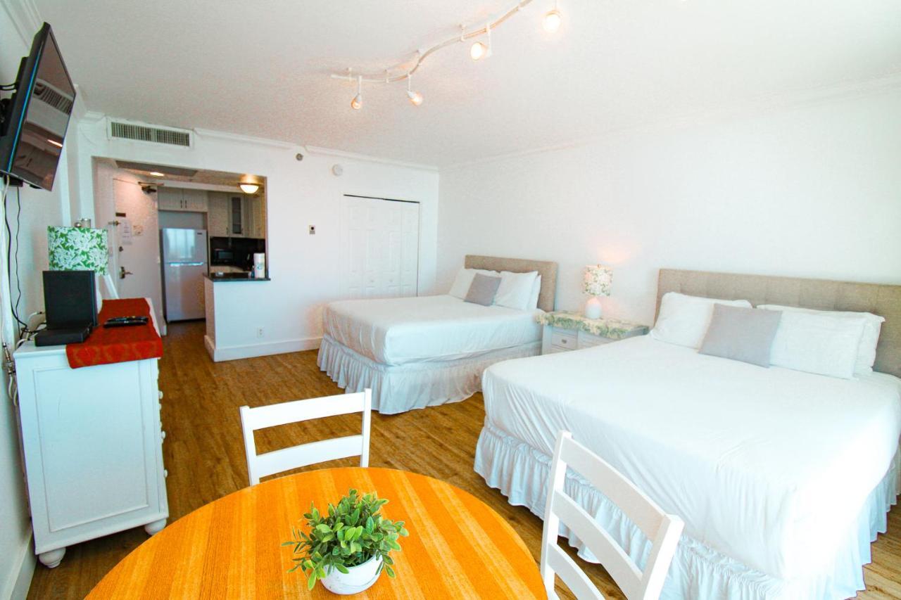 Castle 1029 Balcony Studio With Ocean View, Pool, Tennis And Free Parking 마이애미 비치 외부 사진
