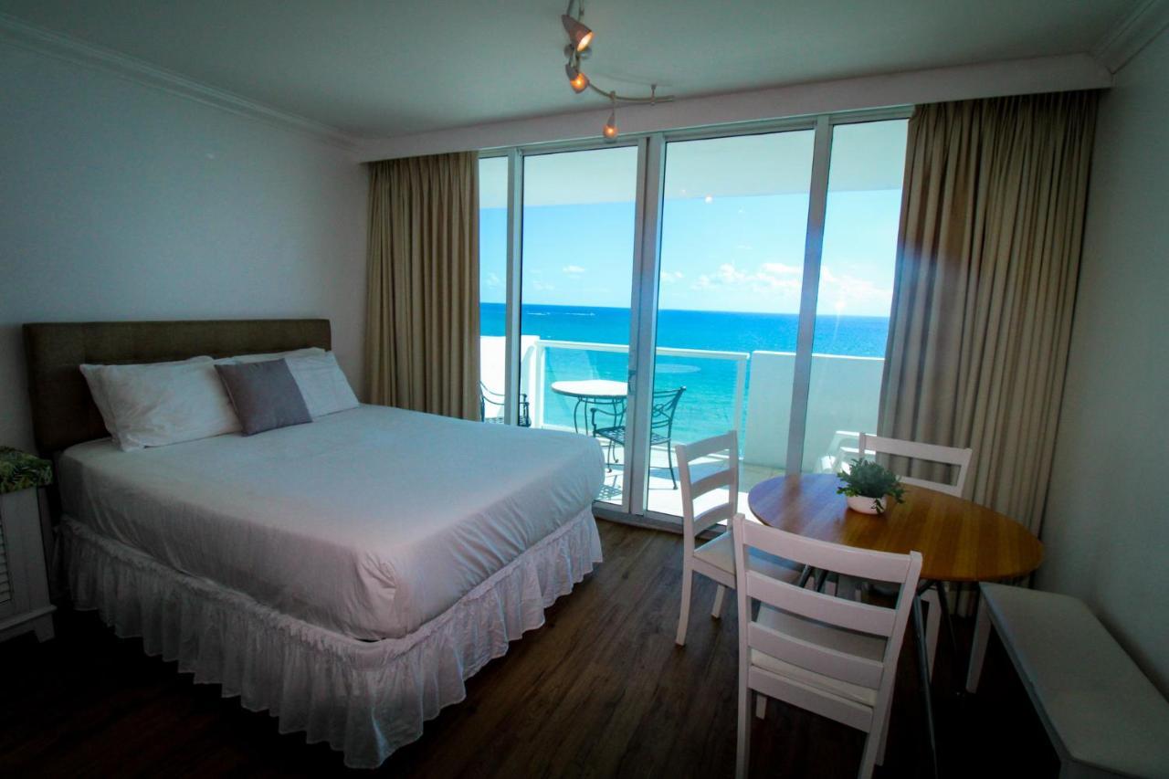 Castle 1029 Balcony Studio With Ocean View, Pool, Tennis And Free Parking 마이애미 비치 외부 사진