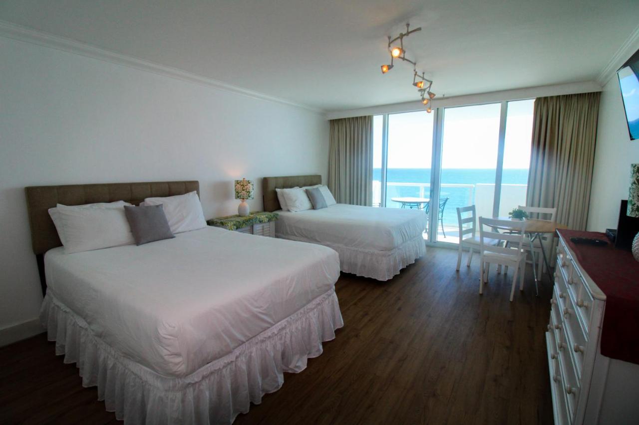 Castle 1029 Balcony Studio With Ocean View, Pool, Tennis And Free Parking 마이애미 비치 외부 사진