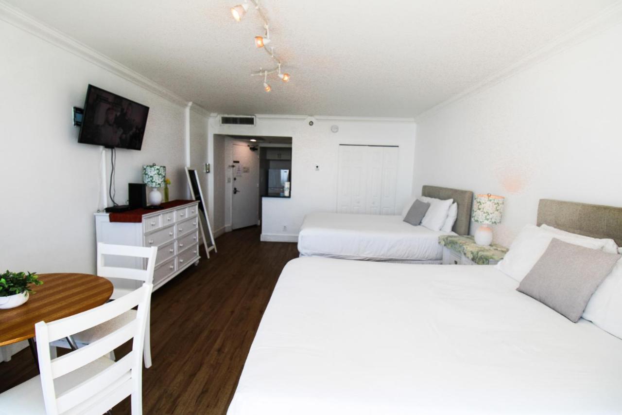 Castle 1029 Balcony Studio With Ocean View, Pool, Tennis And Free Parking 마이애미 비치 외부 사진